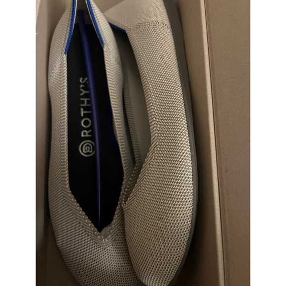 Rothy's Shoes - New Rothy's Flax Birdseye Flats Size 9 Beige
